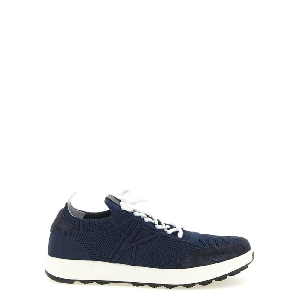 Kiton Men Technical Cotton Sneakers